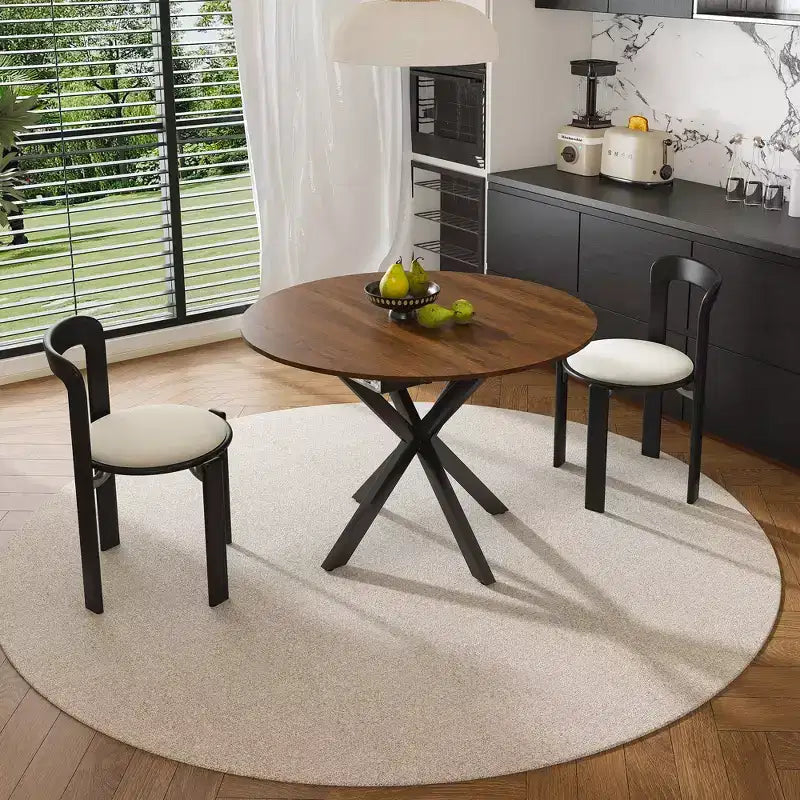 Tavolino Moderno con Cassetto - Comodino per Camera da Letto e Salotto, MDF effetto Legno Rustico e Piano in Vetro Temperato, Tavolino Laterale in Stile Industriale