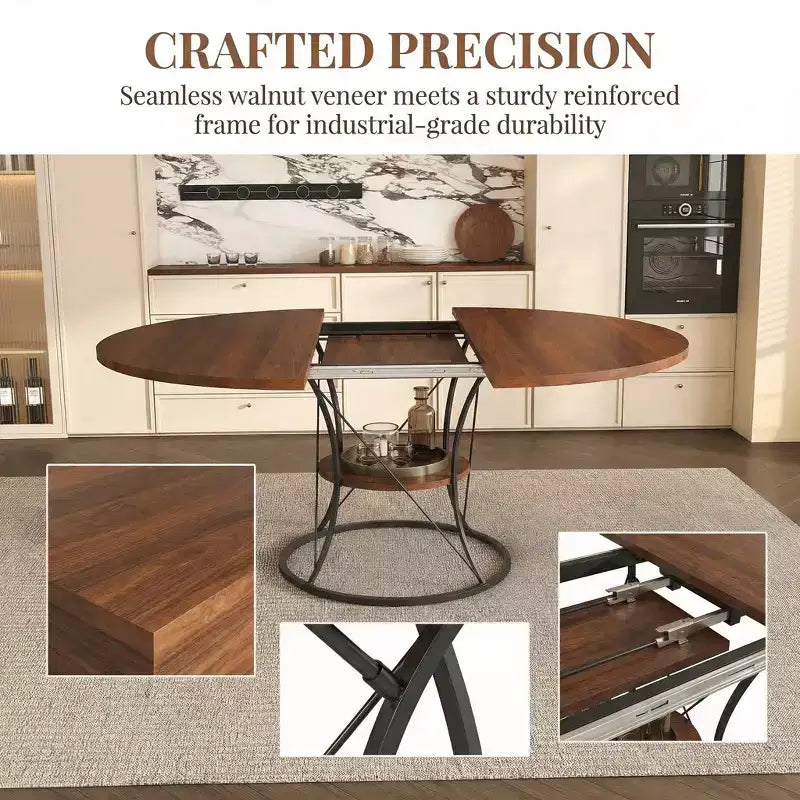 Tavolino Moderno con Cassetto - Comodino per Camera da Letto e Salotto, MDF effetto Legno Rustico e Piano in Vetro Temperato, Tavolino Laterale in Stile Industriale