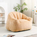 Bean Bag Chair, Bean Bag Sofa Chair with Armrests Stuffed High-Density Foam, Lazy Sofa Comfy Chairs BeanBag Chair for Adults in Living Room
