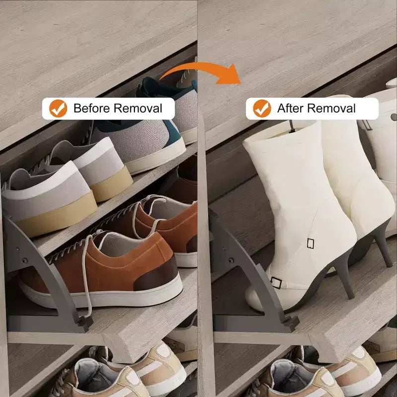 Scarpiera con 6 cassetti a ribalta, Mobile scarpiera in legno con ripiano regolabile, Porta scarpe per ingresso, Scarpiera nascosta per corridoio
