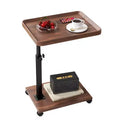 C-Shaped End Table  360 Swivel TV Tray, Adjustable Height (18-24), Set of 1  Perfect for Small Spaces & Couches