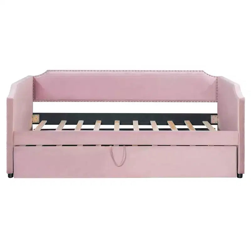 Divano Letto Sherman in Velluto con Letto Estraibile Pop-Up