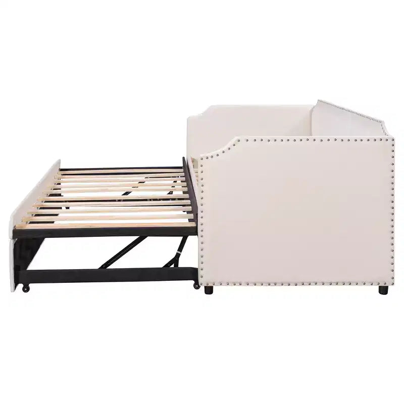 Divano Letto Sherman in Velluto con Letto Estraibile Pop-Up