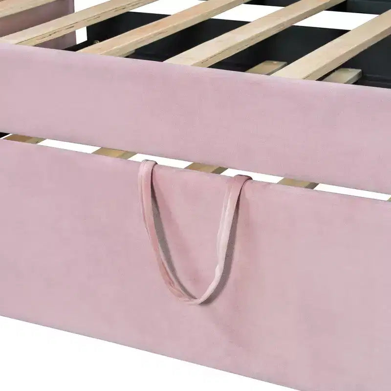 Divano Letto Sherman in Velluto con Letto Estraibile Pop-Up