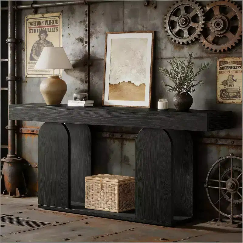 Console Table, Rustic Sofa Table Hallway Table