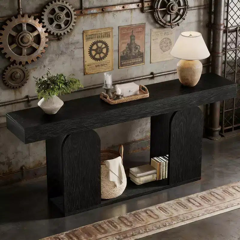 Console Table, Rustic Sofa Table Hallway Table