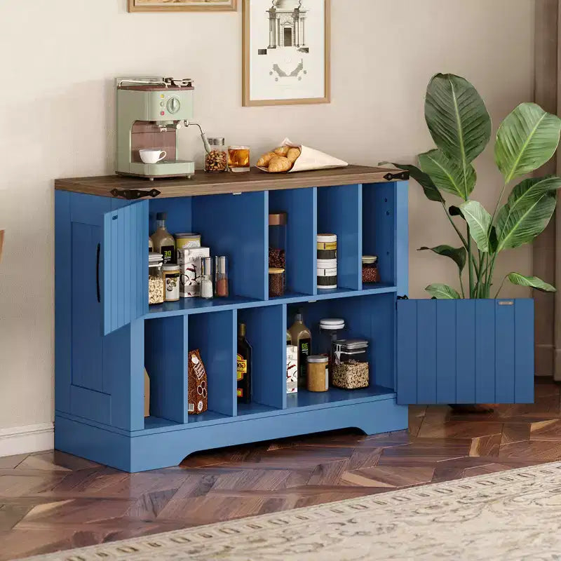Mobile Contenitore per Vinili Grande, Contiene Oltre 450 Album, Supporto per Giradischi in Legno Stile Fattoria da 99 cm con Ante a Scorrimento, Console Multimediale per Soggiorno