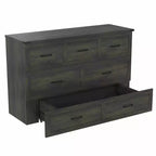 Letto a piattaforma pieghevole Queen Size con stazione di ricarica, cassetto portaoggetti, facile da montare