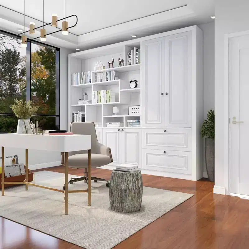 Tavolino Esagonale Decorativo con Intarsi in Concha di Legno